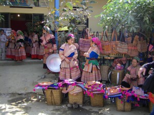 The market at BacHa