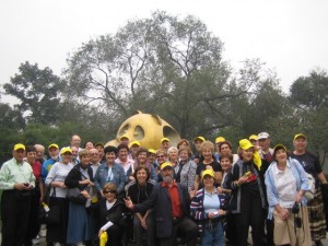 Visiting the panda breeding and research center in Chengdu