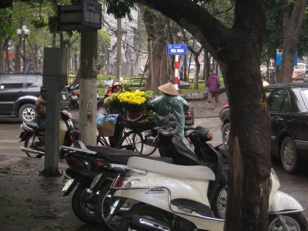 Early in the morning in Hanoi