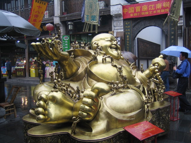 Buddha statue from another angle
